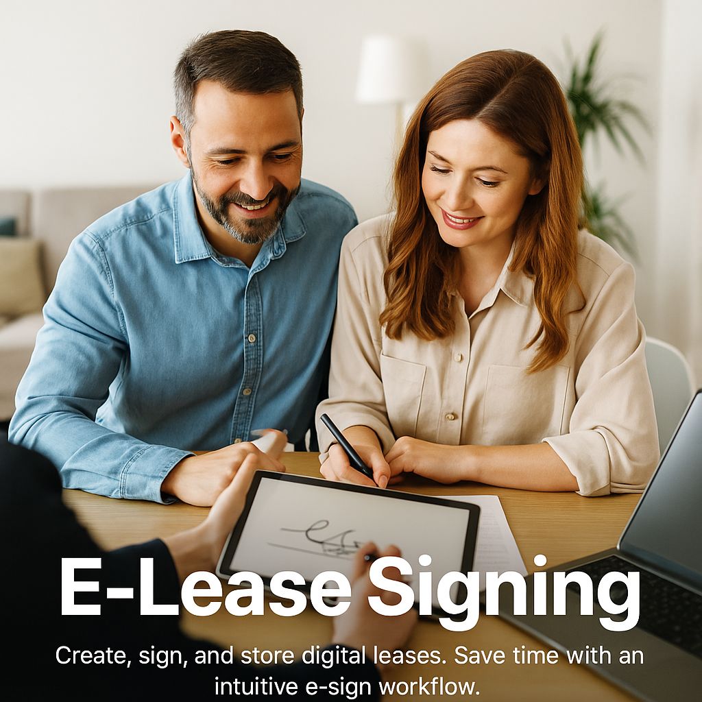 E-Lease Signing